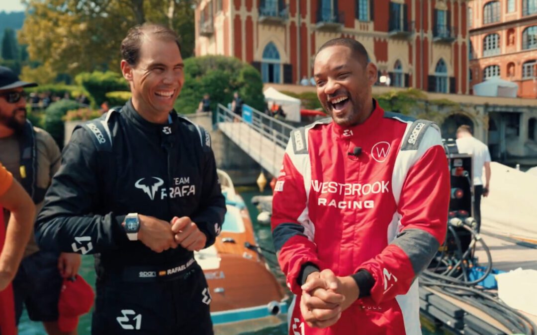 Celebrity Showdown at Lake Como: E1 Electric Boat Racing Series